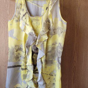 The Limited Sleeveless Sheer Blouse Size S